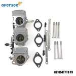 821854T7 T8 T9 Carburetor Kit Electric For Mercury 2T 3CLY 40 55 60HP Outboard. Fixed Price $157.21.