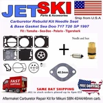Mikuni Carburetor Rebuild Kit & Base Gasket Seadoo Gs Gts Gti Sp Needle. Fixed Price $48.32.