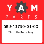 6BU-13750-01-00 Yamaha Throttle Body Assy 6BU137500100, New Genuine Oem Part. Fixed Price $1628.31.
