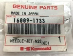 Genuine Kawasaki Nos 16009-1733 Needle-jet, N23 1993-1994 Bayou 400 4X4 (K1). Fixed Price $6.71.