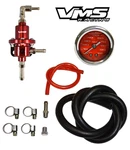 Vms Racing Universal Adjustable Fuel Pressure Regulator 1:1 Ratio & Gauge Kit Rd. Fixed Price $84.88.