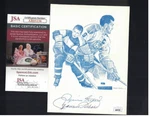 Maurice Rocket Richard Montreal Canadiens Signed St. Albert Fuels Card Jsa. Fixed Price $125.00.