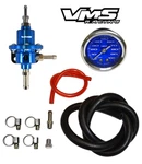 Vms Racing Universal Adjustable Fuel Pressure Regulator 1:1 Ratio & Gauge Kit. Fixed Price $89.99.