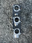 90 75 Hp Yamaha 6H1-14301-15-00 Carburetor Set Manifold Reeds Two Stroke 1985-91. Fixed Price $350.00.