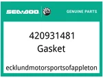 Sea-doo Oem Part 420931481 Gasket. Fixed Price $19.49.