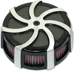 Harddrive Kruel Air Cleaner Kit Black Contrast Cut 120451. Fixed Price $299.95.