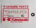 Nos Kawasaki Carburetor Adjust Screw O-ring 92055-3713 New Oem. Fixed Price $7.75.