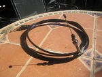 91-95 Kawasaki 650 Ts Oem Throttle Cable W/hardware 54012-3733 Nice Condition. Fixed Price $15.00.