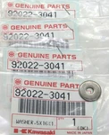 92022-3041 Kawasaki 5X16X1.5 Washers (set Of 4) For ZX600 KSF450 JB650 JH750 JT7. Fixed Price $12.83.