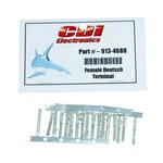 Female Pin Deutsch Terminal 20-PACK Johnson Evinrude E-tec Ficht 514680. Fixed Price $53.92.