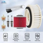 Air Filter Tune Up Kit For 4TR-14451-00-00 Yamaha V-star XVS650 1998-2011 Us. Fixed Price $19.85.