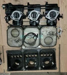 Kawasaki Sts Stx 900 Cv Constant Velocity Triple Carbs Carburetors Rail 01. Fixed Price $174.99.