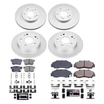 For Honda Accord 98-02 Z23 Evolution Geomet Plain Front & Rear Brake Kit. Fixed Price $262.73.