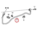 Genuine Honda Hose Comp Fuel 16755-ZY9-003 BF80 BF100 80HP 100HP Outboard Marine. Fixed Price $126.27.