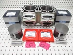 Seadoo 947 951 Carb Top End Fresh Bore Cylinders W/ Wsm Pistons Xp Gtx Spx. Fixed Price $629.95.