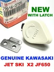 Kawasaki Jet Ski X2 Fuel Gas Lid Door Lock With Latch 27016-3705. Fixed Price $135.00.