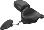 Mustang Black Studded Wide Touring 2PC Seat Backrest Road Star 2008-2014. Fixed Price $922.50.