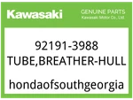 Kawasaki Oem Part 92191-3988 Tube,breather-hull. Fixed Price $24.83.
