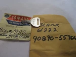 Nos Yamaha Oem Pre Cut Blank Key #222 90890-55906. Fixed Price $15.72.