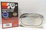 K&n 59-2870 Marine Filter Flame Arrestor Red Air Intake Stainless Top. Fixed Price $52.18.