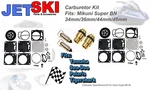 Yamaha Dual Mikuni Carburetor Rebuild Kit & Needle/seat Wave Runner Raider 760. Fixed Price $90.79.