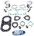 Kawasaki 650 Sx X2 Ts Jet Mate Piston Gasket Top End Rebuild Kit .50MM Over. Fixed Price $187.84.