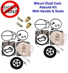 Yamaha Dual Mikuni Carburetor Rebuild Kit & Needle/seat Gp Xlt 800. Fixed Price $93.95.
