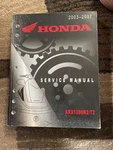Nos Honda ARX1200N2 T2 2003 - 2007 Oem Genuine Factory Service Manual. Fixed Price $24.99.