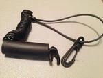 Kawasaki Black Stop Kill Key Floating Safety Lanyard Clip Pwc Jet Ski Sbt. Fixed Price $14.50.