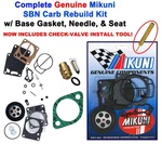 Doo Genuine Mikuni Carb Rebuild Kit Base Gasket & Needle Seat 587 Spi 93-96. Fixed Price $94.38.