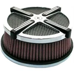 Harddrive X-force Air Cleaner Kit Chrome/black 120332. Fixed Price $200.47.