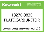 Kawasaki Oem Part 13270-3830 Plate,carburetor. Fixed Price $32.94.