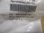 Mikuni Main Jet Pack KN102221180 #10495. Fixed Price $23.99.