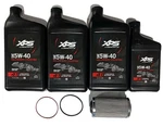 Sea-doo Oem 4T 5W-40 Full Synthetic Oil Change Kit 9779486 All Seadoo 4-TEC. Fixed Price $90.95.