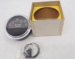 Vintage Autometer Tachometer Model 2.5D Chrome Bezel Glass Lens New Box Wow. Fixed Price $75.00.