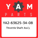 YA2-63625-34-08 Yamaha Throttle Shaft Ass'y YA2636253408, New Genuine Oem Pa. Fixed Price $55.39.
