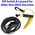 Seadoo Safety Switch & Lanyard Non-dess Fits 1989-1995 Spi Spx Xp Gts Gtx. Fixed Price $57.95.