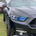 Oracle 1335-332 Dynamic Colorshift Drl & Halo Kit For 15-23 Mustang GT/GT350/500. Fixed Price $391.00.