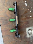 2008 Seadoo Rxt-x 255 Bosch Green Fuel Injector Rail Rxp-x Gtx 420874432. Fixed Price $95.00.