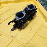 Kawasaki Jetski STS750 STX750 Twin Keihin Carburetors Assembly Rack. Fixed Price $175.00.