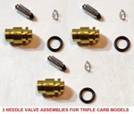 3 Of 1.2 Mikuni Viton Tip Carburetor Needle Valve Seat Waverunner 800 1200 Gp Xl. Fixed Price $49.98.