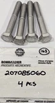 4 Nos Genuine Sea-doo Stainless Hex Head Cap Screw Bolt M8X50 Part Oem 207085060. Fixed Price $6.99.